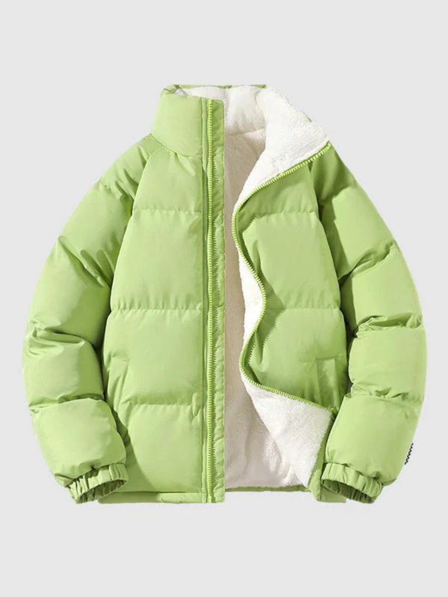 Stilla | Polstret Fleece Foret Pufferjakke Til Mænd