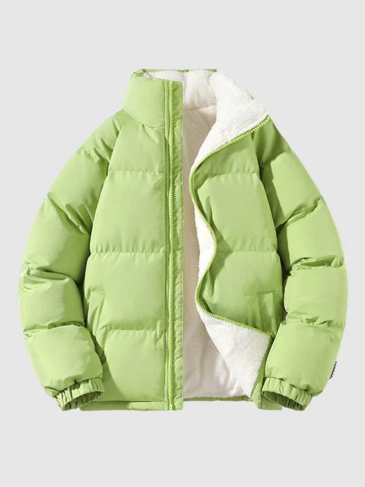 Stilla | Polstret Fleece Foret Pufferjakke Til Mænd