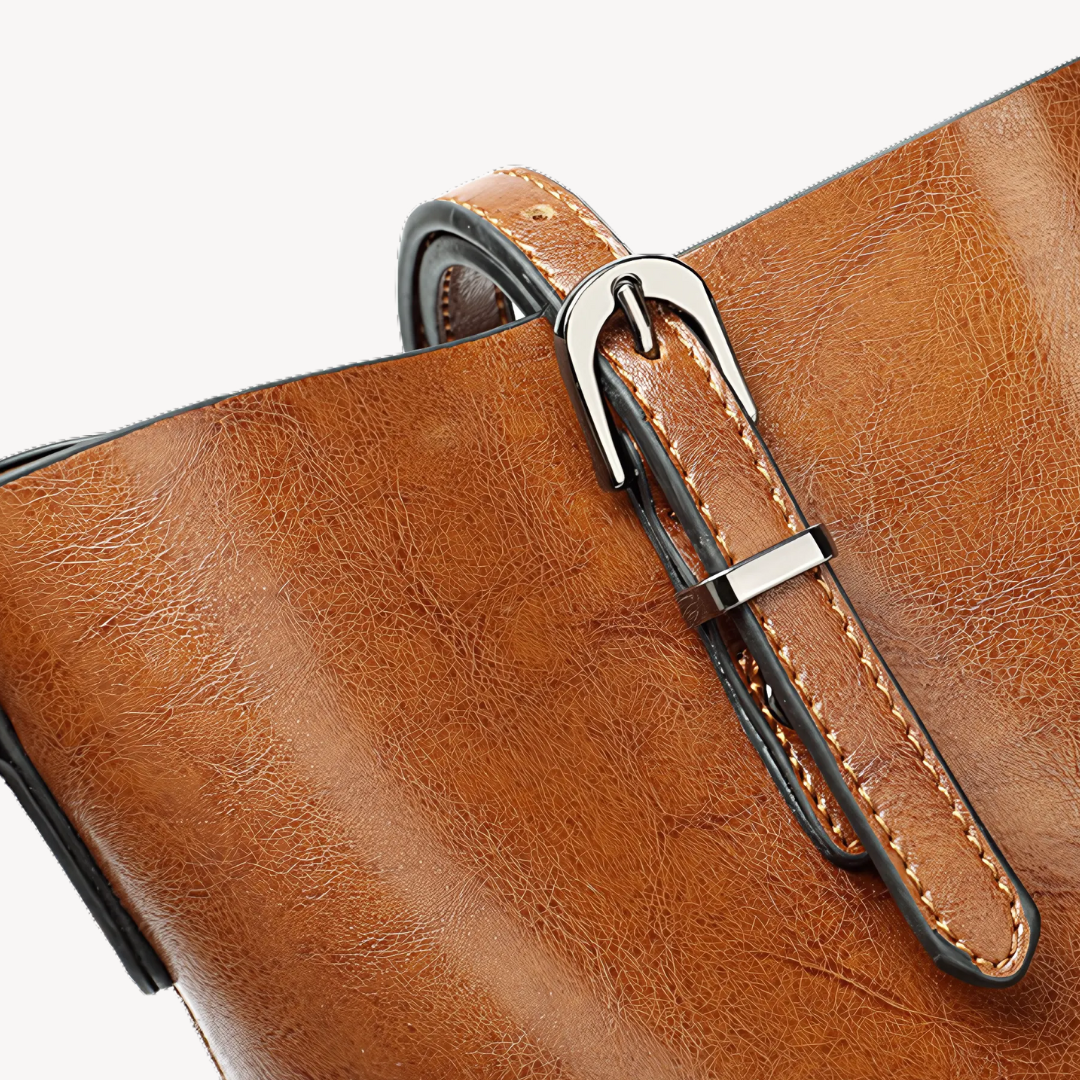 Stilla | Kvinders Læder Tote Bag Elegant Håndtaske