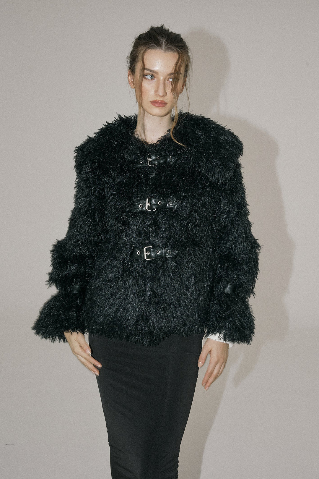 Stilla | Fluffy Plys Jakke
