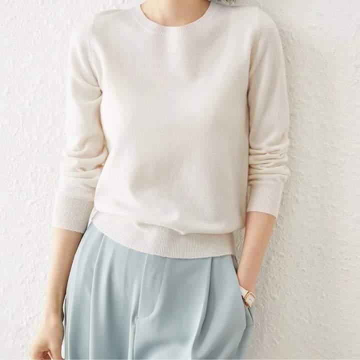 Stilla | Komfortabel Sweater med Klassisk Silhuet