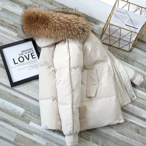 Stilla | Vinterfrakke med hætte lavet af faux fur