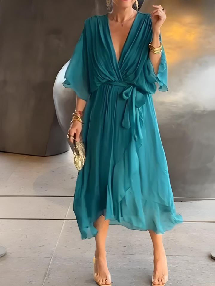 Stilla | Lang Elegant Sommerkjole