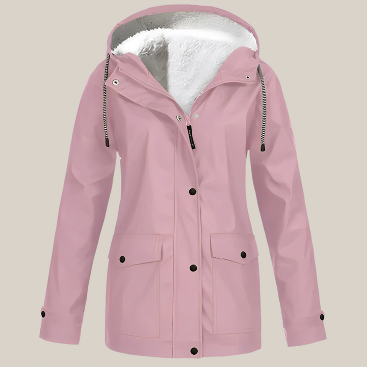 Stilla | Polstret outdoor-regnfrakke