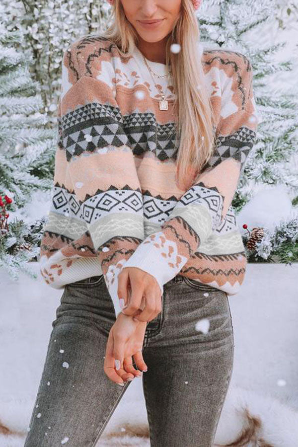 Stilla | Snowdrift Pullover Strikket Trøje