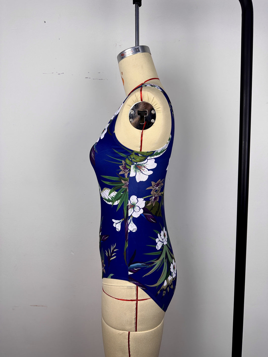 Stilla | Badedragt Med Blomstermotiv Årgang Stil