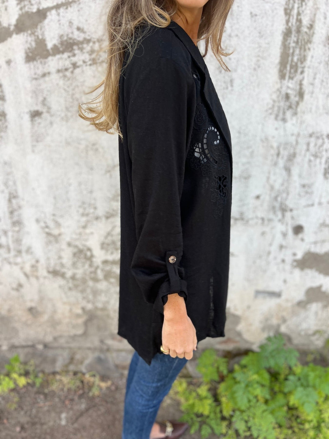 Stilla | Skjorte Med Broderi