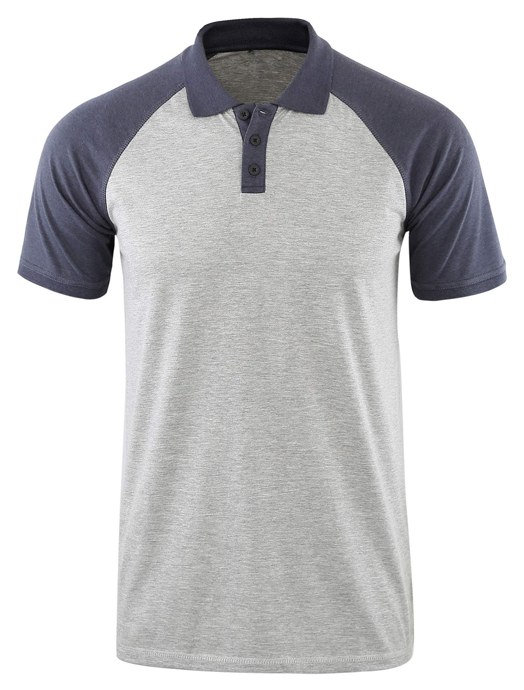 Herrer polo shirt med afslappet raglan-design og åndbart materiale Stilla