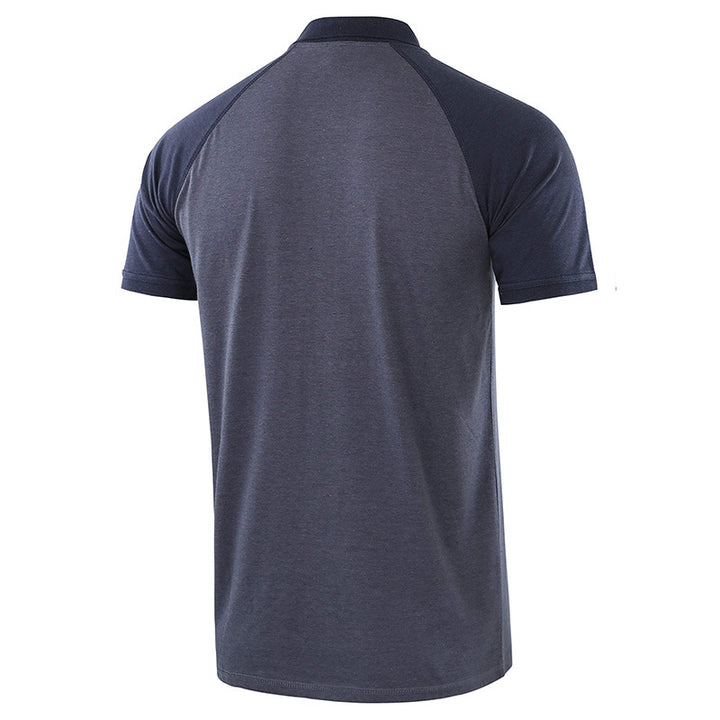 Herrer polo shirt med afslappet raglan-design og åndbart materiale Stilla