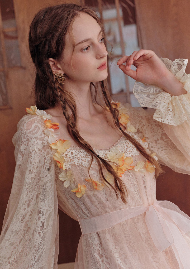 Stilla | Plus Sunset & Orange Ocean Kjole