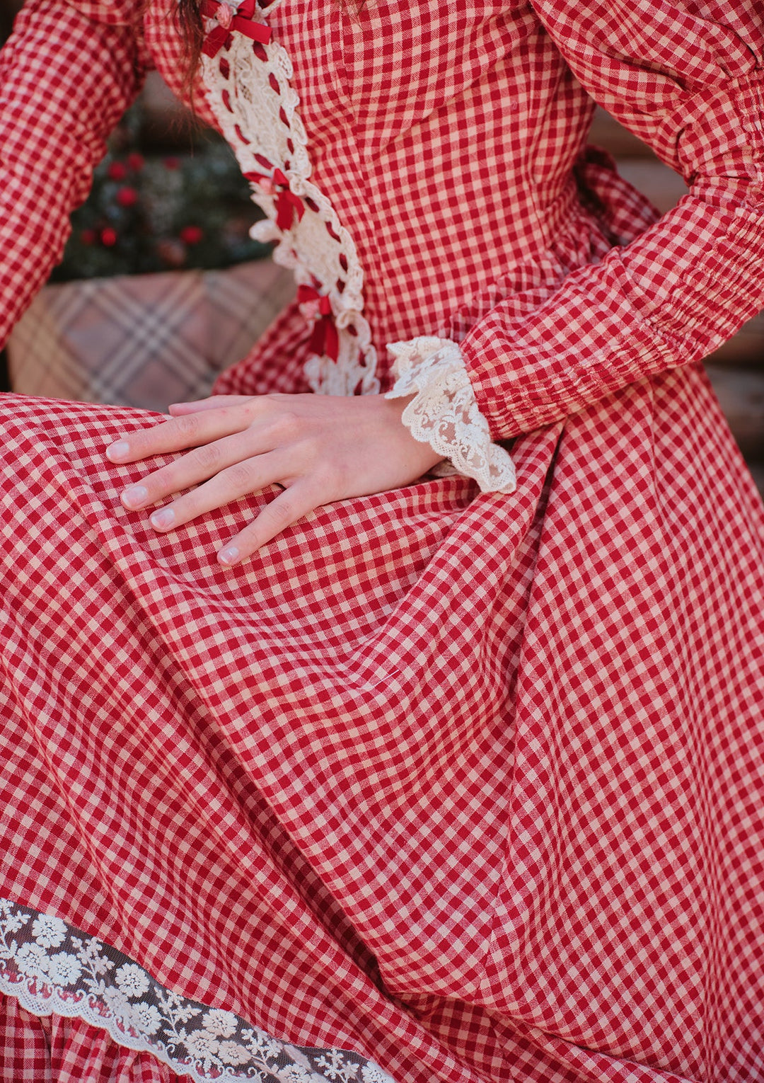Stilla | Plus Ange Berry Cottage Kjole