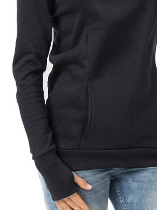 Stilla | Dolcevita Med Lommer Og Hætte Amme Sweater Gravid Sweatshirt