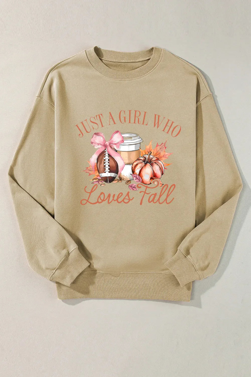 Stilla | Langærmet T-shirt med grafisk tryk og rund halsudskæring
