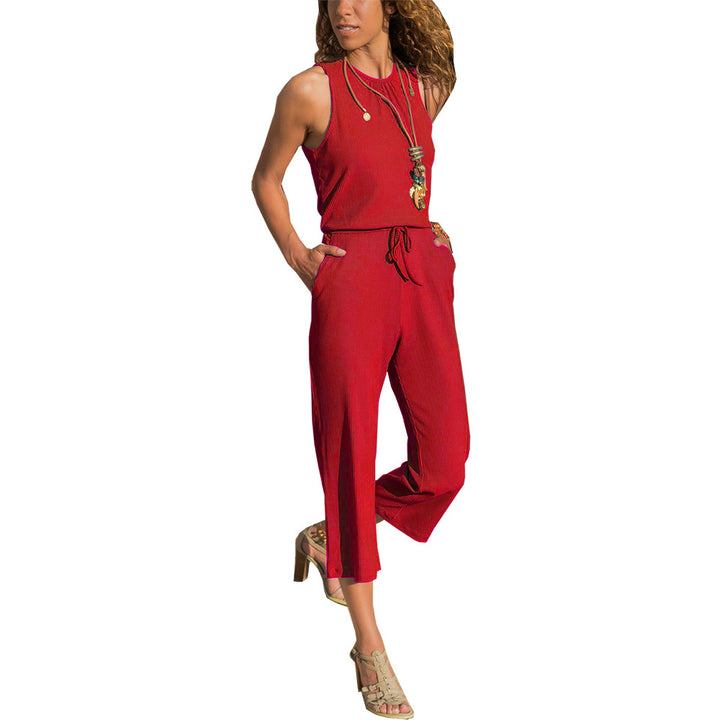 Dame Casual Jumpsuit med tætsiddende silhuet Stilla