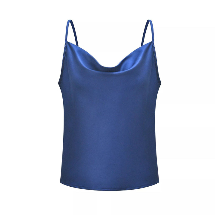Damer Luksus Satin Spaghetti-top Stilla
