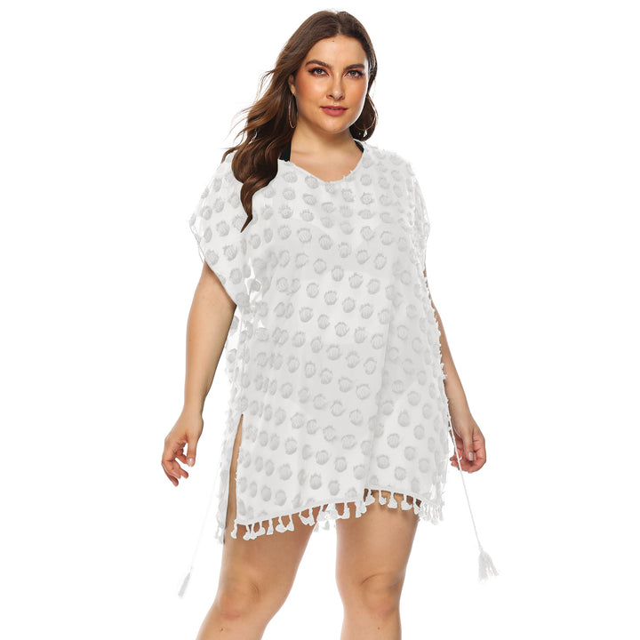 Dame Stilfuld Strand-Cover-Up Tunika Stilla