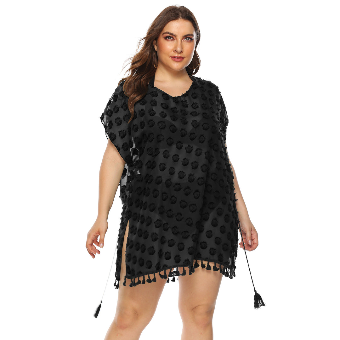 Dame Stilfuld Strand-Cover-Up Tunika Stilla
