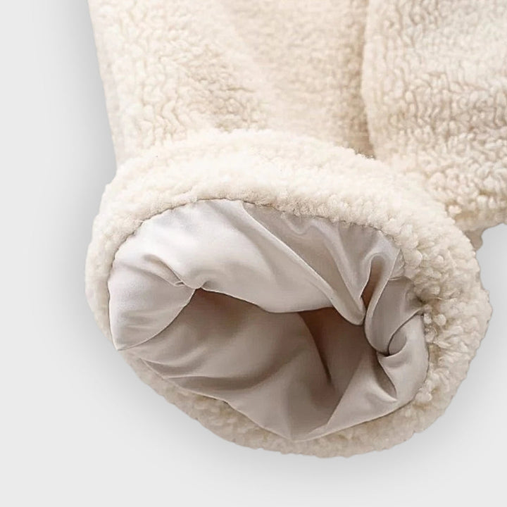 Stilla | Korte Fleece Toggle Patch Pocket Jakke