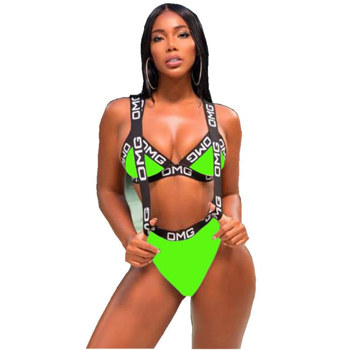 Dame Designer-Bikini-sæt med innovativt snit og emotionelt brand Stilla