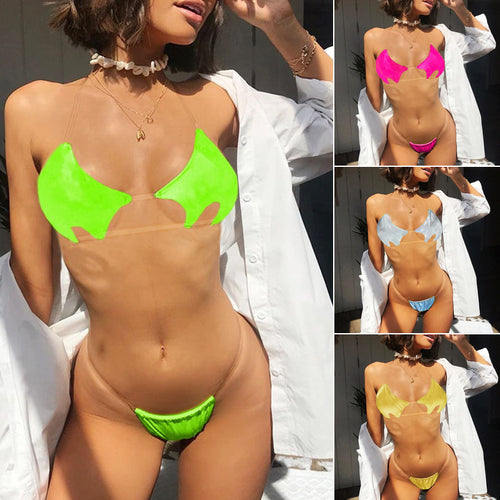 Damer Cut-Out Bikini med innovativt design og justerbare stropper Stilla