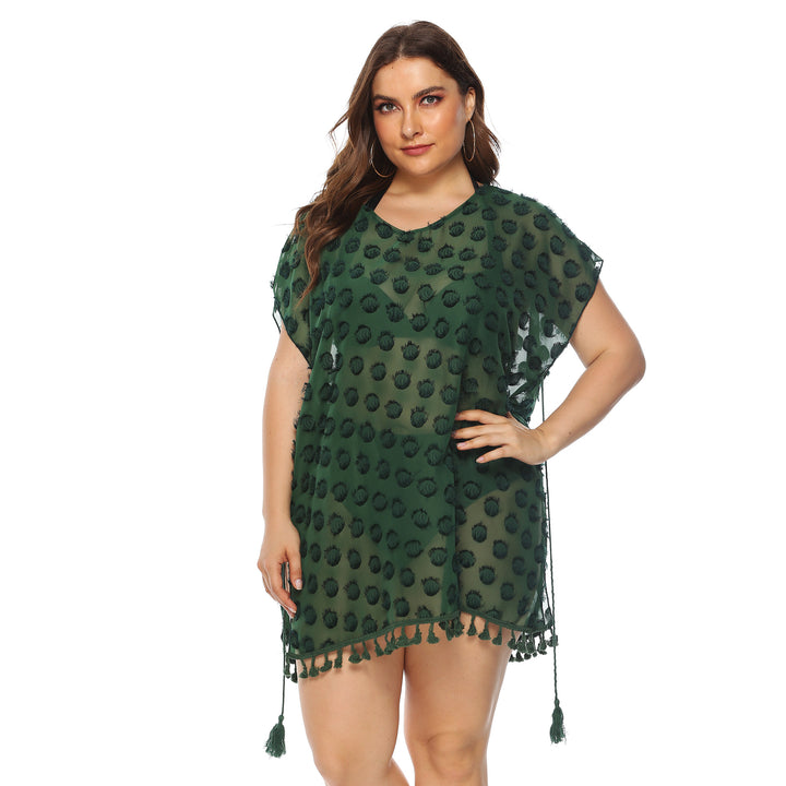 Dame Stilfuld Strand-Cover-Up Tunika Stilla