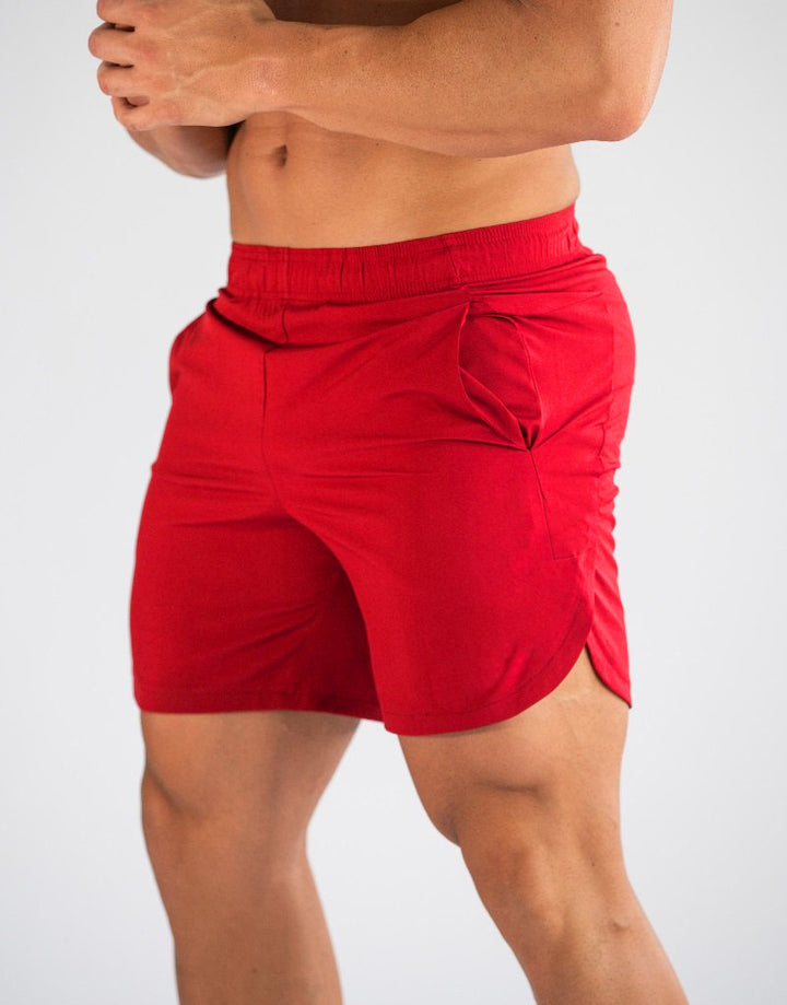 Herrer Sportlige funktionsshorts med elastisk talje og sidelommer Stilla