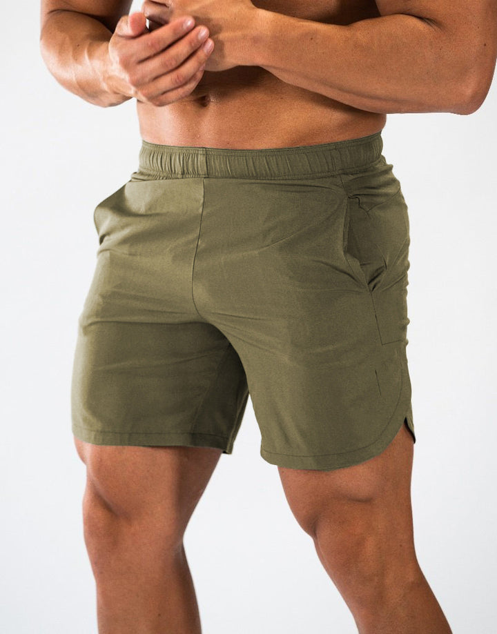 Herrer Sportlige funktionsshorts med elastisk talje og sidelommer Stilla