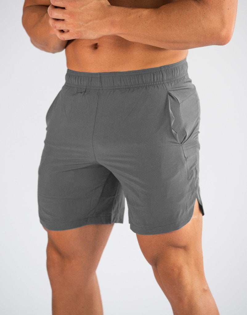 Herrer Sportlige funktionsshorts med elastisk talje og sidelommer Stilla