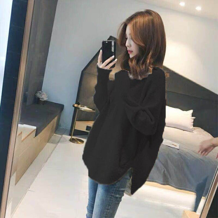 Femme Oversized Struktur Strikpullover Stilla