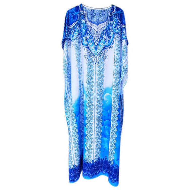 Dame Kaftan Kjole Stilla