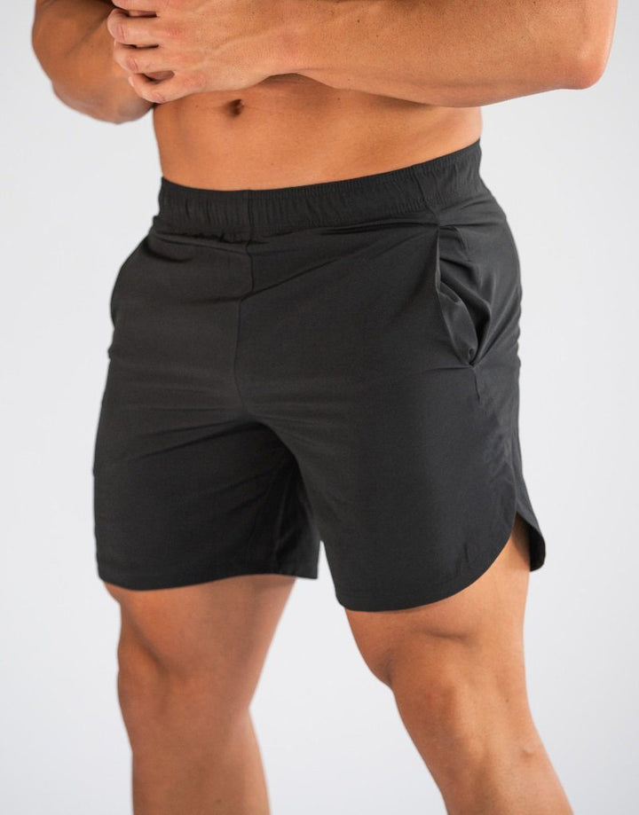 Herrer Sportlige funktionsshorts med elastisk talje og sidelommer Stilla