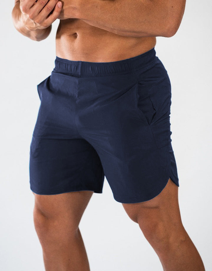 Herrer Sportlige funktionsshorts med elastisk talje og sidelommer Stilla