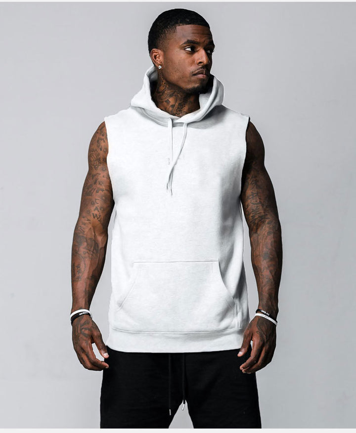 Herrer Sporty ærmeløs Hoodie Stilla