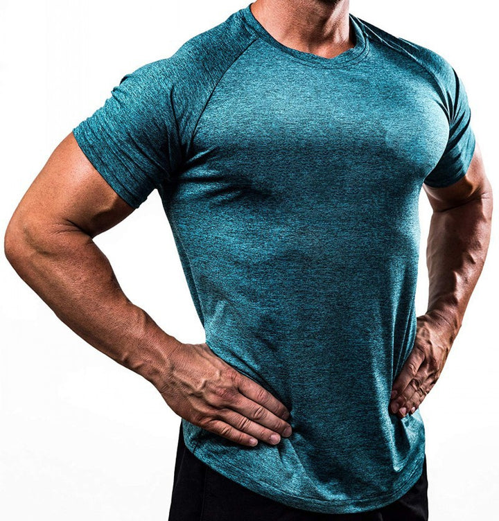 Herrer Åndbart Træningsshirt med ergonomisk snit Stilla