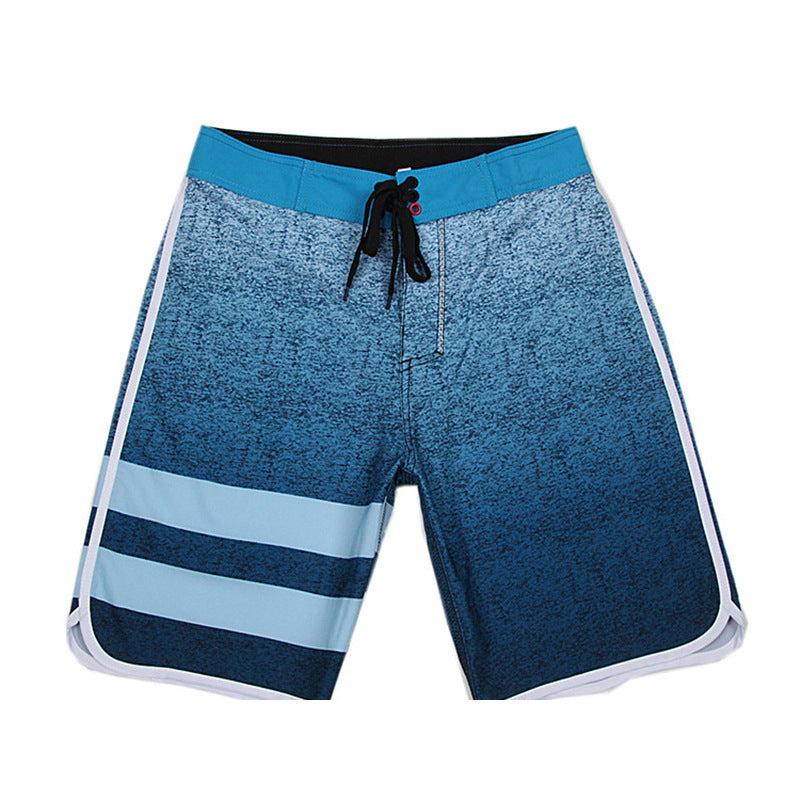 Herre Surf Shorts med stilfuld farvegradient og elastisk talje Stilla