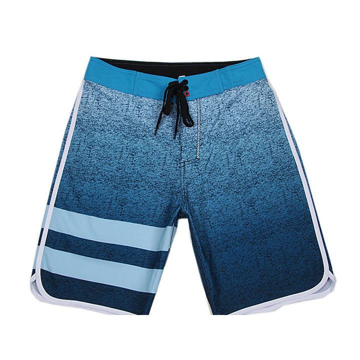 Herre Surf Shorts med stilfuld farvegradient og elastisk talje Stilla