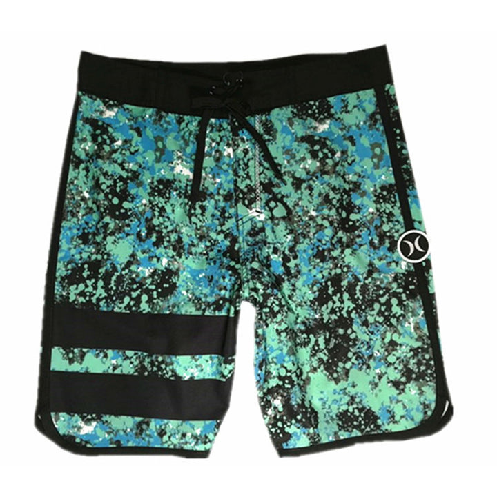 Herre Surf Shorts med stilfuld farvegradient og elastisk talje Stilla