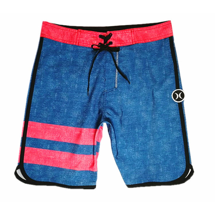 Herre Surf Shorts med stilfuld farvegradient og elastisk talje Stilla