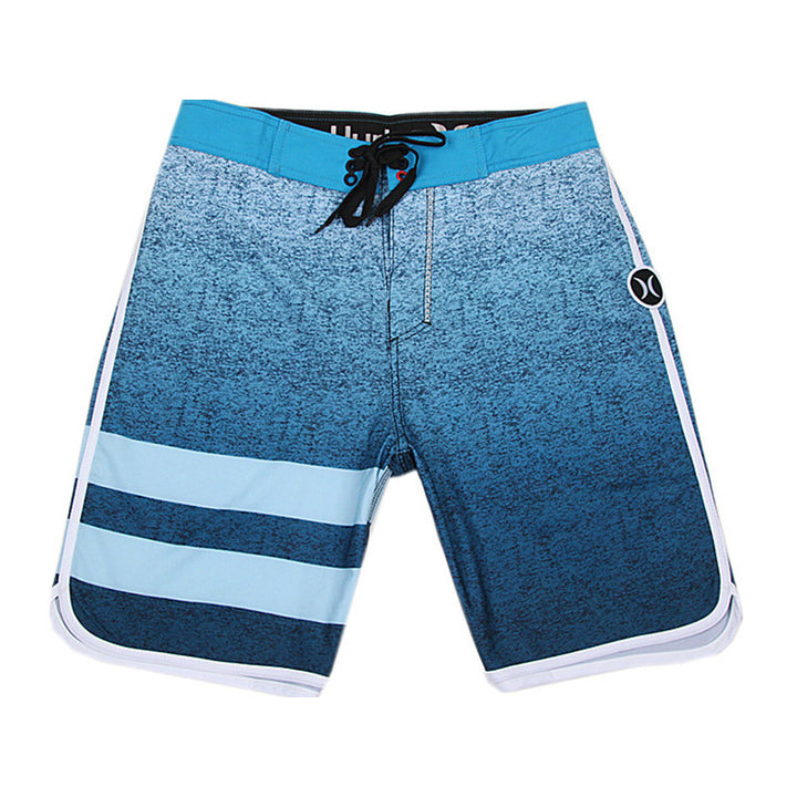 Herre Surf Shorts med stilfuld farvegradient og elastisk talje Stilla