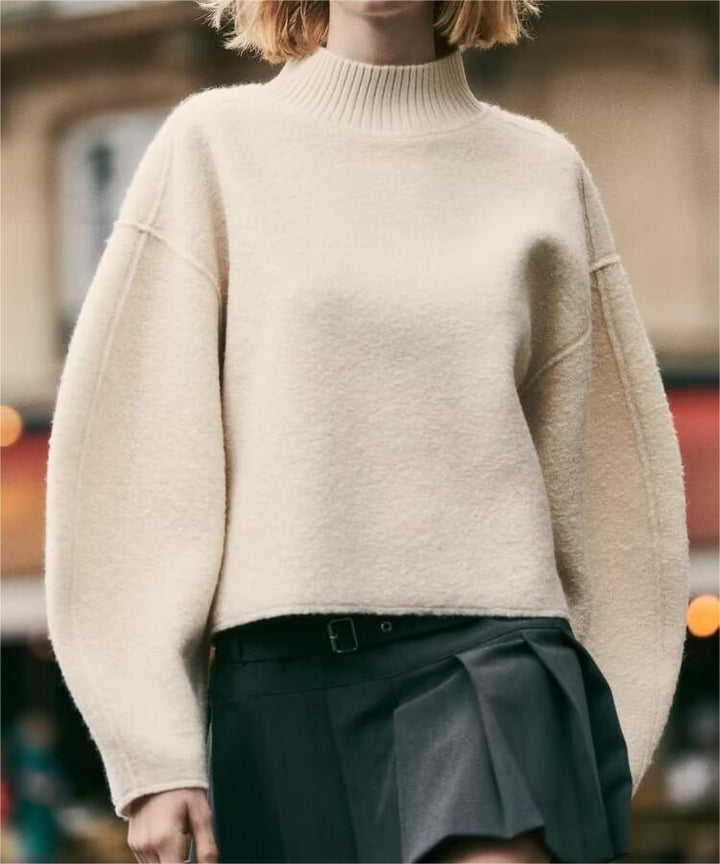 Stilla | Klassisk ribstrikpullover til damer