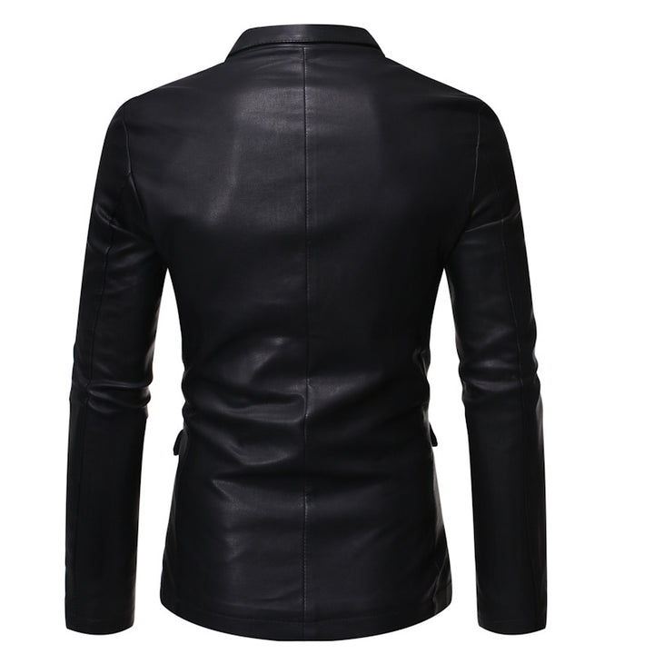 Herrer jakkesæt læder blazer Stilla
