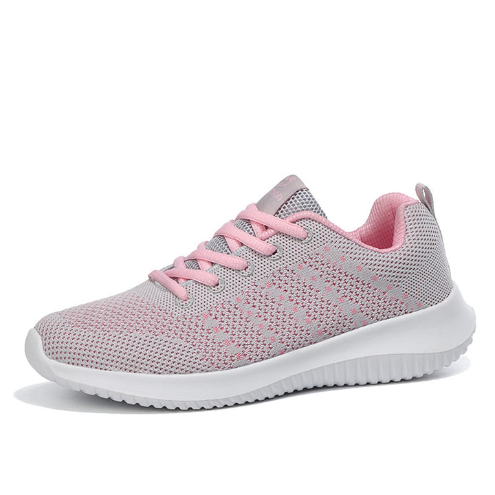 Dame Lettere Atletiske Sneakers med Åndbart Mesh-Overmateriale Stilla