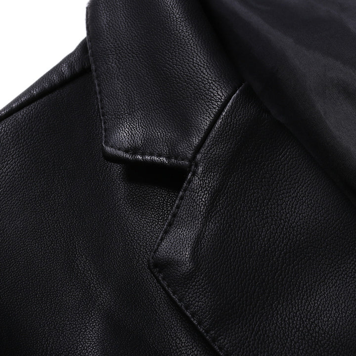 Herrer jakkesæt læder blazer Stilla