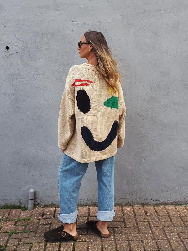 Stilla | Finstrikpullover med tidløst look