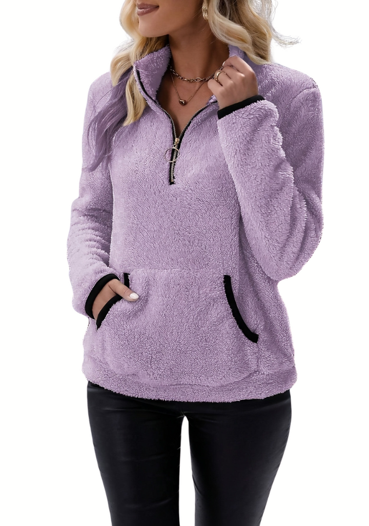 Stilla | Polarfleece Halv-Zip Pullover