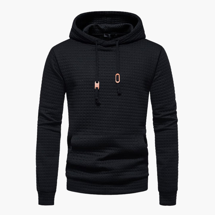 Stilla | Hoodie med Hætte Ternet - Moderne Fritids-Hoodie til Hverdag og Sport