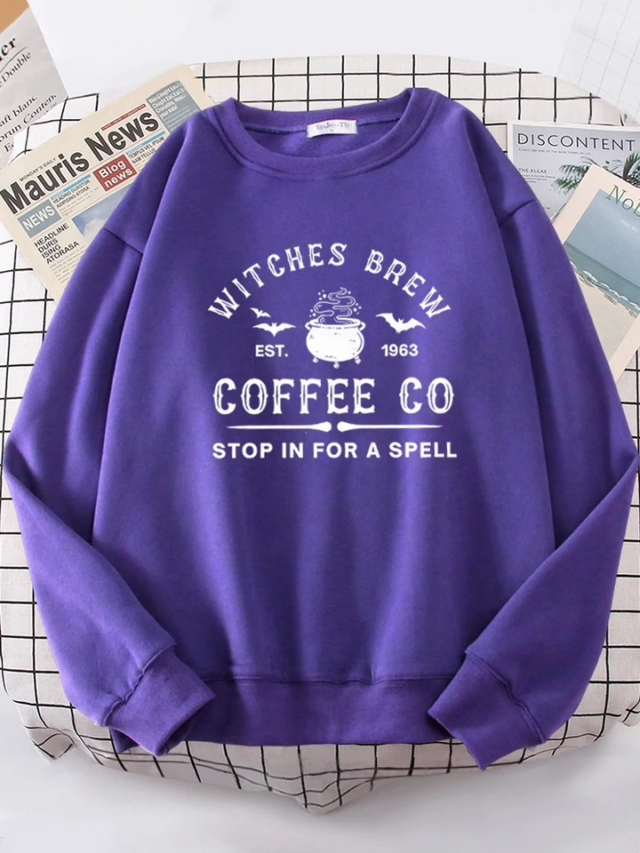 Stilla | Pullover Med Halloween-motiv Til Afslappede Dage