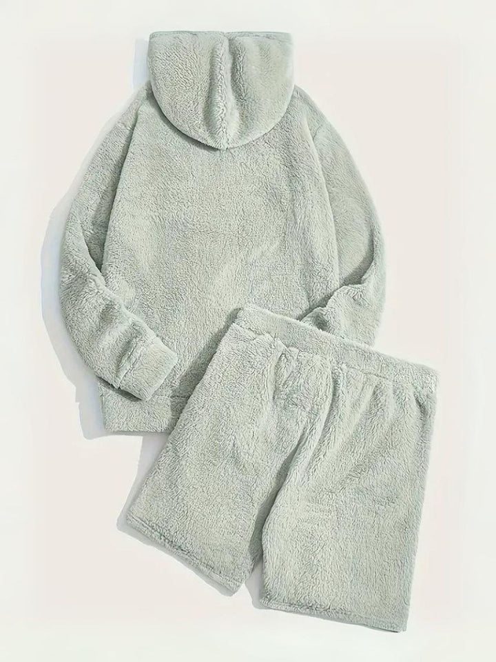 Stilla | Fluffy Hættetrøje Og Shorts