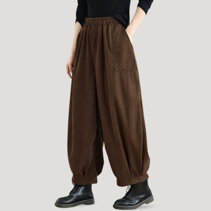 Stilla | Corduroy Brede Bukser