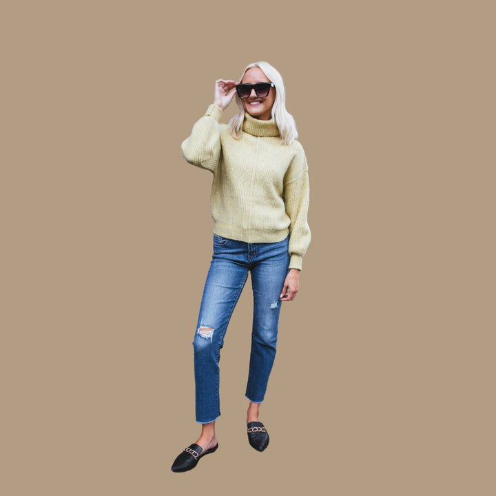 Stilla | Moderigtig sweater med afslappet snit
